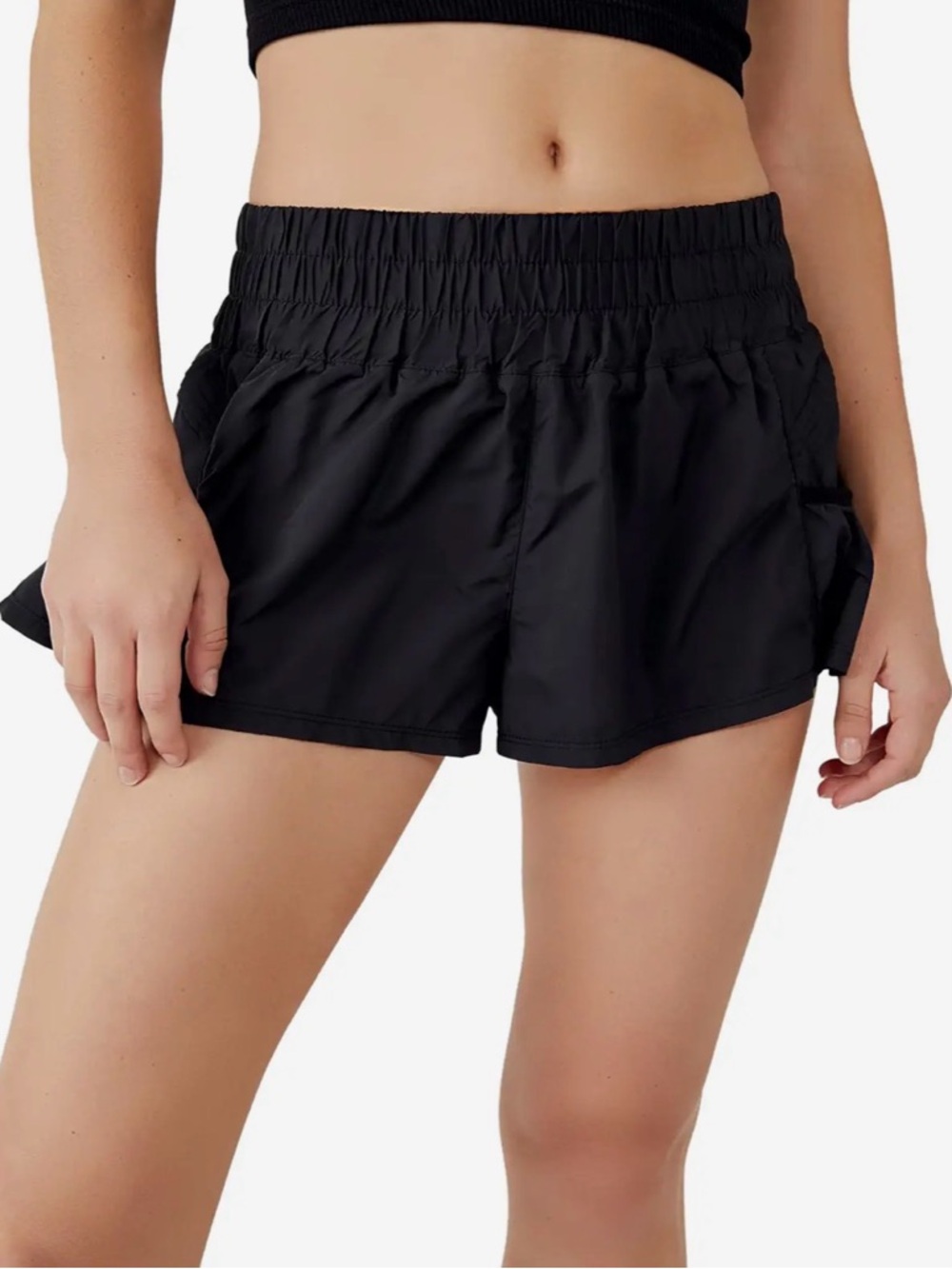Free people get your flirt on shorts - black medium